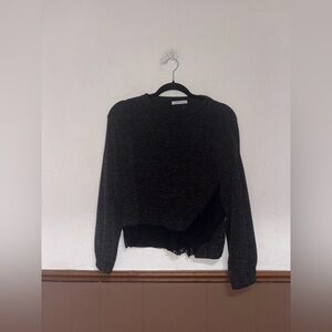 Zara | Black Lace Sweater